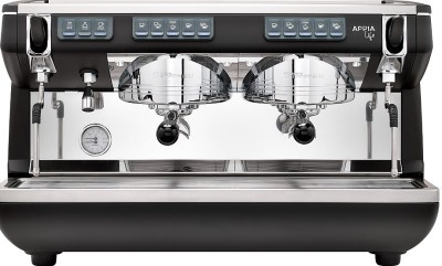 КОФЕМАШИНА РОЖКОВАЯ NUOVA SIMONELLI APPIA LIFE 2 GR V 220V ВЫС.ГР. АВТОМАТ ЧЕРНАЯ КОФЕМАШИНА РОЖКОВАЯ NUOVA SIMONELLI APPIA LIFE 2 GR V 220V ВЫС.ГР. АВТОМАТ ЧЕРНАЯ